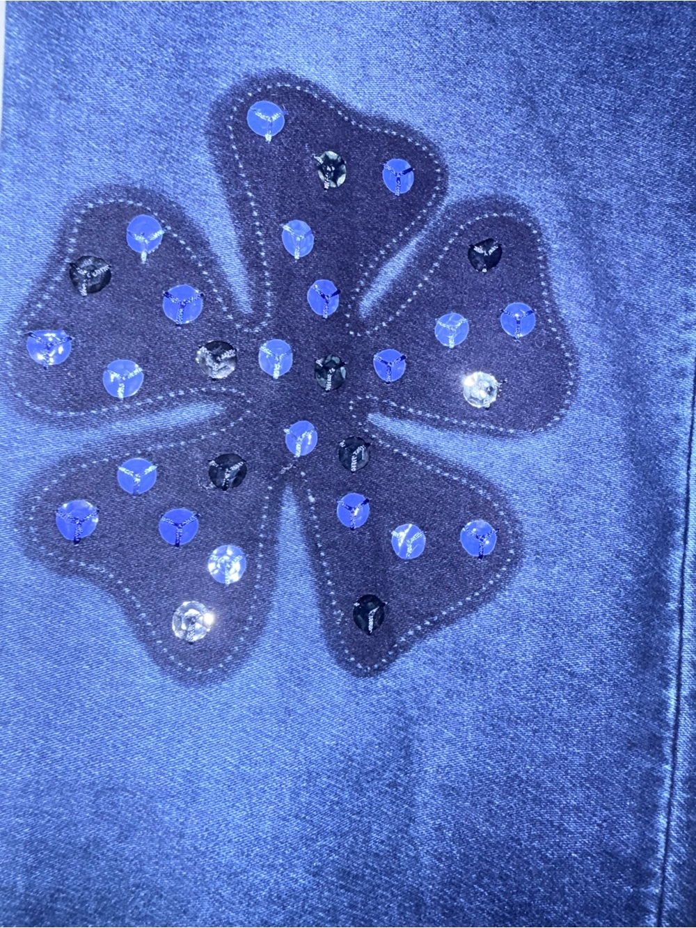 Moschino Jeans Dark Blue Embellished Women’s ***New without tags - Picture 5 of 6